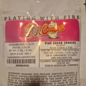 Jungle Boys – Pink Sugar Cookies (Sealed Dispensary Packs)